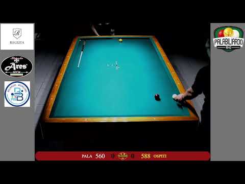 3 GIORNATA CAMPIONATO REGIONALE A SQUADRE - PALABILIARDO WHITE VS  BOLTIERE  - BILIARDO 14