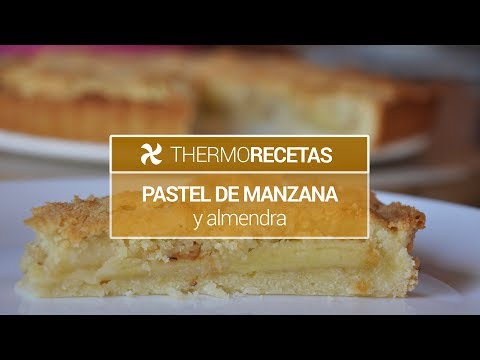 Pastel de manzana y almendra