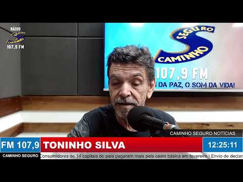 Caminho Seguro Notícias o Canal da Informação. Apresentação: Toninho Silva 10/03/2026
