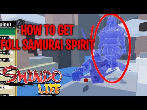 (NOT CLICKBAIT) HOW TO GET FULL SAMURAI SPIRIT | SHINDO LIFE