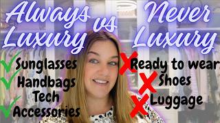SPLURGE vs SAVE 💵  Luxury buys I swear by and the ones I leave alone
