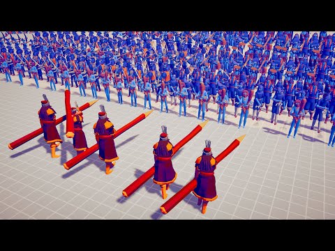 100x ALL TEAMS ARMY ⚔️ vs ❓ 5x SECRET BOSS / Totally Accurate Battle Simulator ( TABS )