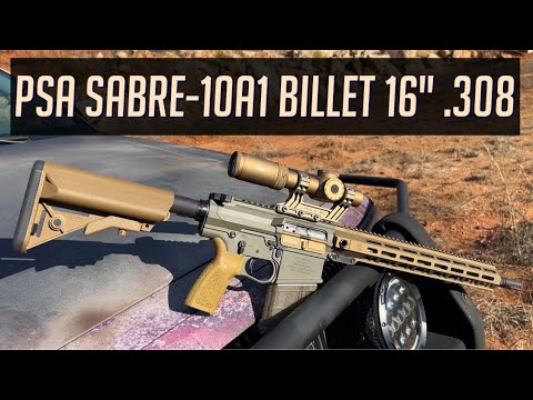 PSA SABRE-10A1 BILLET 16" .308 - (M110A1)