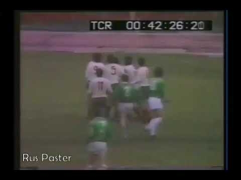 EURO-1976. Qualifiers. Group 8. Bulgaria - West Germany - 1:1. Highlights.