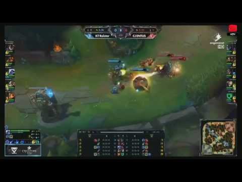CJ Entus vs KT Rolster Game 3 - LCK Spring 2015 full HD