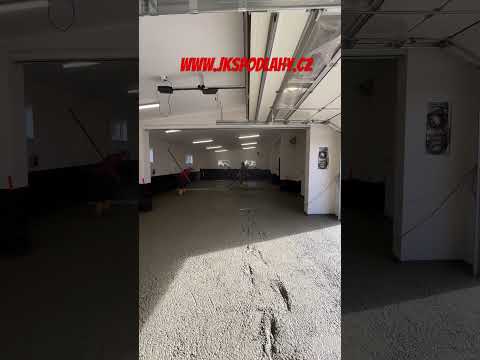 Leštěná drátkobetonová podlaha Praha 150 m2 #beton #dratkobeton #stavba #hala #podlaha #lesteni