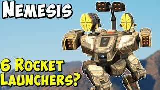 New Robot NEMESIS with 6 Rocket Launchers - War Robots Test Server WR