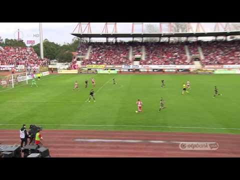 Takács Tamás gólja a Diósgyőri VTK - Ferencvárosi TC mérkőzésen