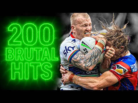 Rugby Is BRUTAL - 200 Tackles, Bump Off's & Collisions