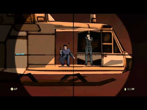 XIII HD Walkthrough - Part 28 - Sanctuary Cliff