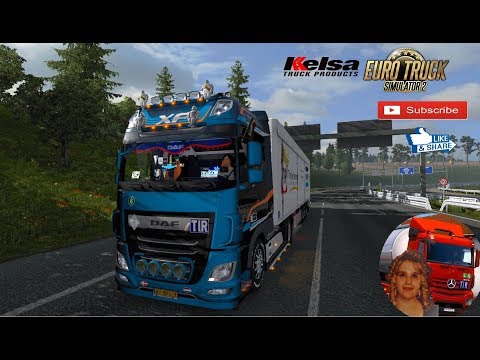 Euro Truck Simulator 2 (1.35) Kelsa Lightbars for DAF XF 105 & 106 v1.84 + DLC's & Mods