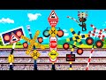 Railroad Crossing With Too Many Signs