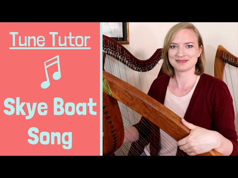 Tune Tutor | Learn The Skye Boat Song | Harp Lesson & Sheet Music