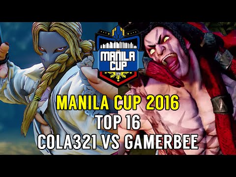Street Fighter V Tournament: Manila Cup 2016 Top 16 - Cola321 (Vega) v Zowie Gamerbee (Necalli)