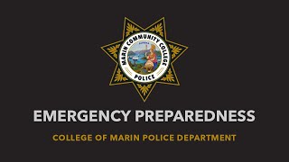 College of Marin: Emergency Preparedness