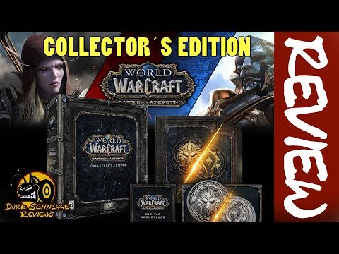 World of Warcraft: Battle for Azeroth |  COLLECTORS EDITION Review [German/Deutsch]