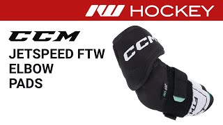CCM JetSpeed FTW Elbow Pads Review Video