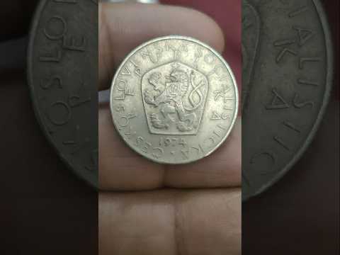 5 Korun 1974 - ČESKOSLOVENSKÁ SOCIALISTICKÁ ·REPUBLIKA#rarecoins #czechrepublic