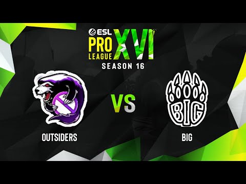 Outsiders vs BIG | Map 1 Dust2 | ESL Pro League Season 16 - Group B