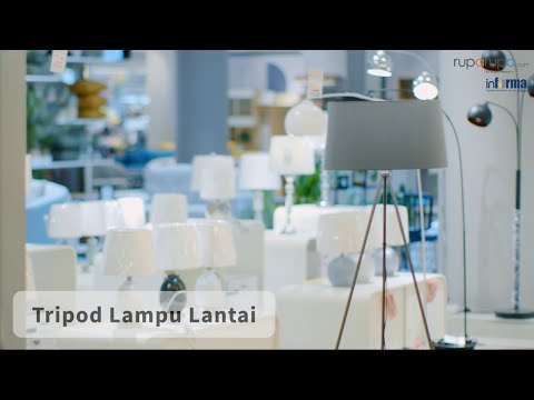 Gambar Informa Lampu Lantai Tripod - Putih