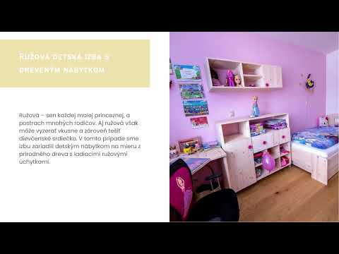 Dievčenské izby - interiér na mieru