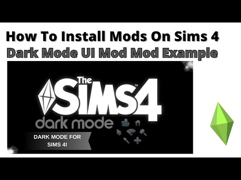 How To Install Dark Mode UI Mod For Sims 4 | 2024