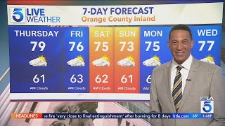 Southern California temps peak Wednesday with heat advisory in place