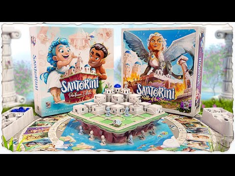 [TRAILER] Santorini Co-op & Deluxe Pantheon Edition - Live on Kickstarter