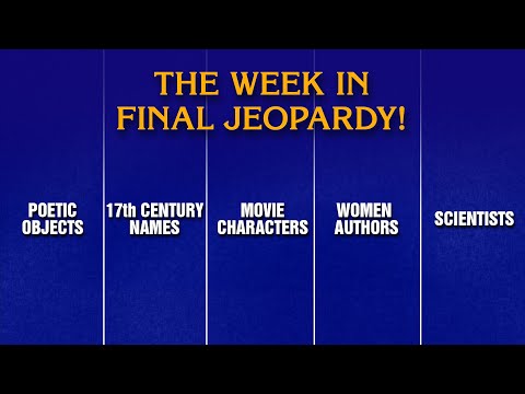 A Week in Final Jeopardy!: 11/17/25-11/21/25 | JEOPARDY!