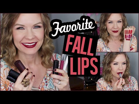 Favorite Fall Lipsticks! | LipglossLeslie
