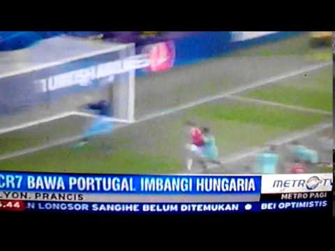 Sundulan maut Christiano Ronaldo