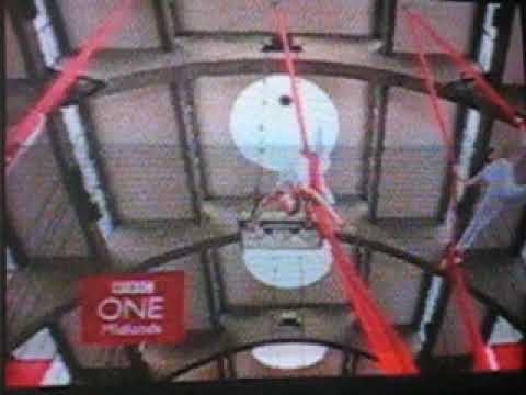 *Telerecording* BBC ONE Midlands Acrobats Ident - Monday 5th December 2005