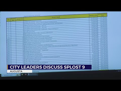 Augusta Commission Talks Infrastructure List For Next Splost