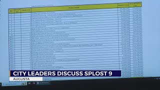Augusta commission talks infrastructure list for next SPLOST