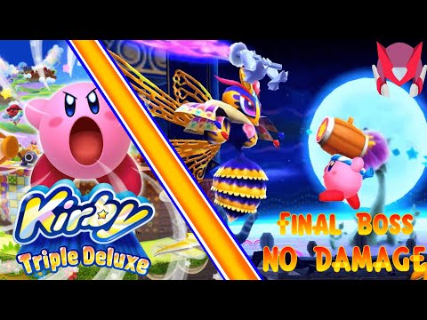 Kirby: Triple Deluxe Final Boss (Masked Dedede & Queen Sectonia) No Damage