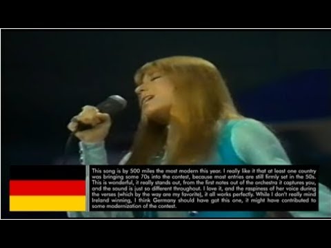 Eurovision 1970 - My Top 12 W/ Comments