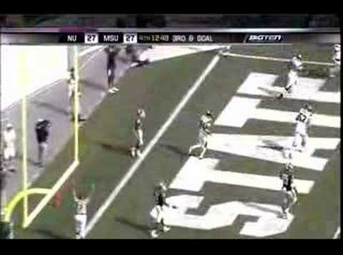 Northwestern Wildcats vs. Michigan State Spartans 10/6/07