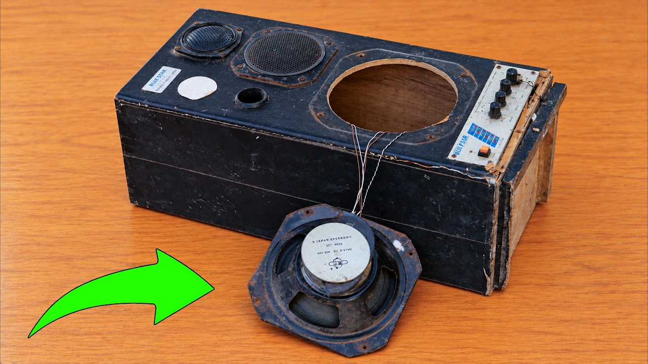 STOP HERE! Take an old speaker and built this invention, you'll be SHOKED