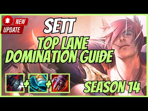 Sett: The Boss of Top Lane - Dominate with This Complete Guide! | League of Legends Season 14