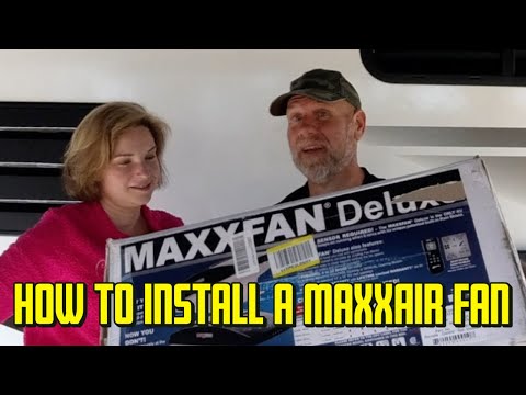 How to install a Maxxair Maxxfan Deluxe | How to replace your RV exhaust fan