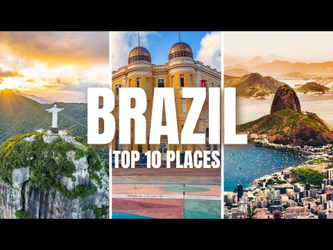 Top 10 Places to Visit in Brazil 🇧🇷 | Travel Guide