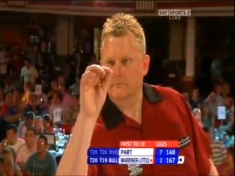 Alan Warriner-Little 167 checkout vs John Part - World Matchplay Darts 2007