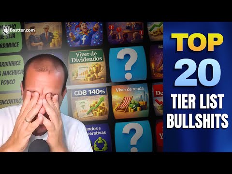 TOP 20 TIER LIST dos BULLSHITS! – Gravação ao vivo do Bastter