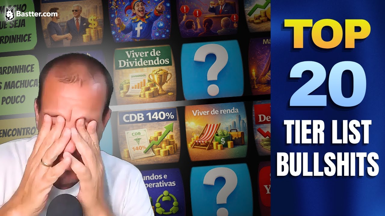 TOP 20 TIER LIST dos BULLSHITS! - Gravação ao vivo do Bastter