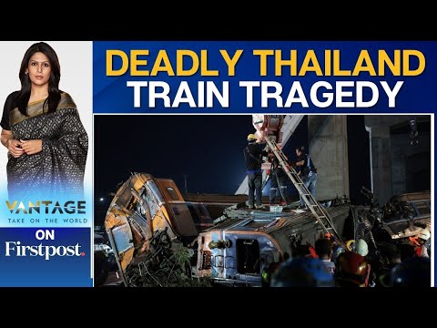 Zugunglück in Thailand: Kran stürzt auf Personenzug ein, 32 Tote | Vantage mit Palki Sharma