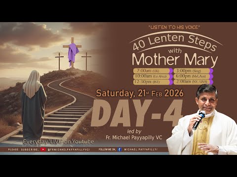 Listen to His Voice - 40 Lenten Steps with Mother Mary - Step 4