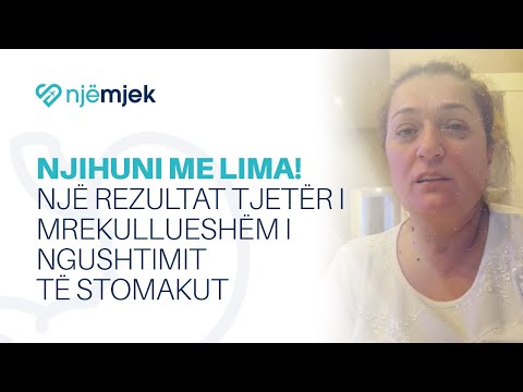 Një rezultat tjetër i mrekullueshëm i ngushtimit të stomakut | Njihuni me znj. Lima!