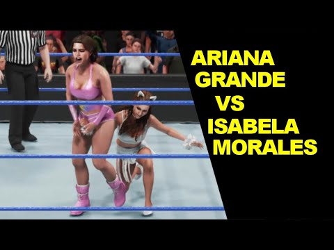 WWE 2K19 Ariana Grande vs Isabela Morales - Extreme Rules Knockout