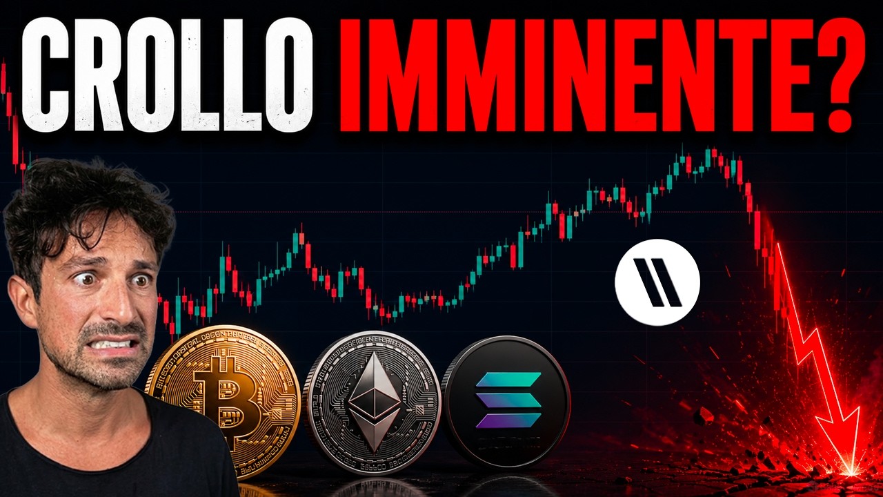 BITCOIN, CRYPTO: ALTRO CROLLO IMMINENTE? (PREPARATI)