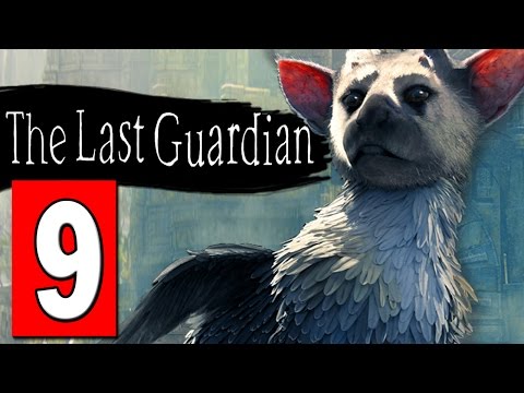 The Last Guardian Walkthrough Part 9 HANGING BOY PUZZLE / DEFEAT TWO GLASS EYE SHIELD SOLDIERS